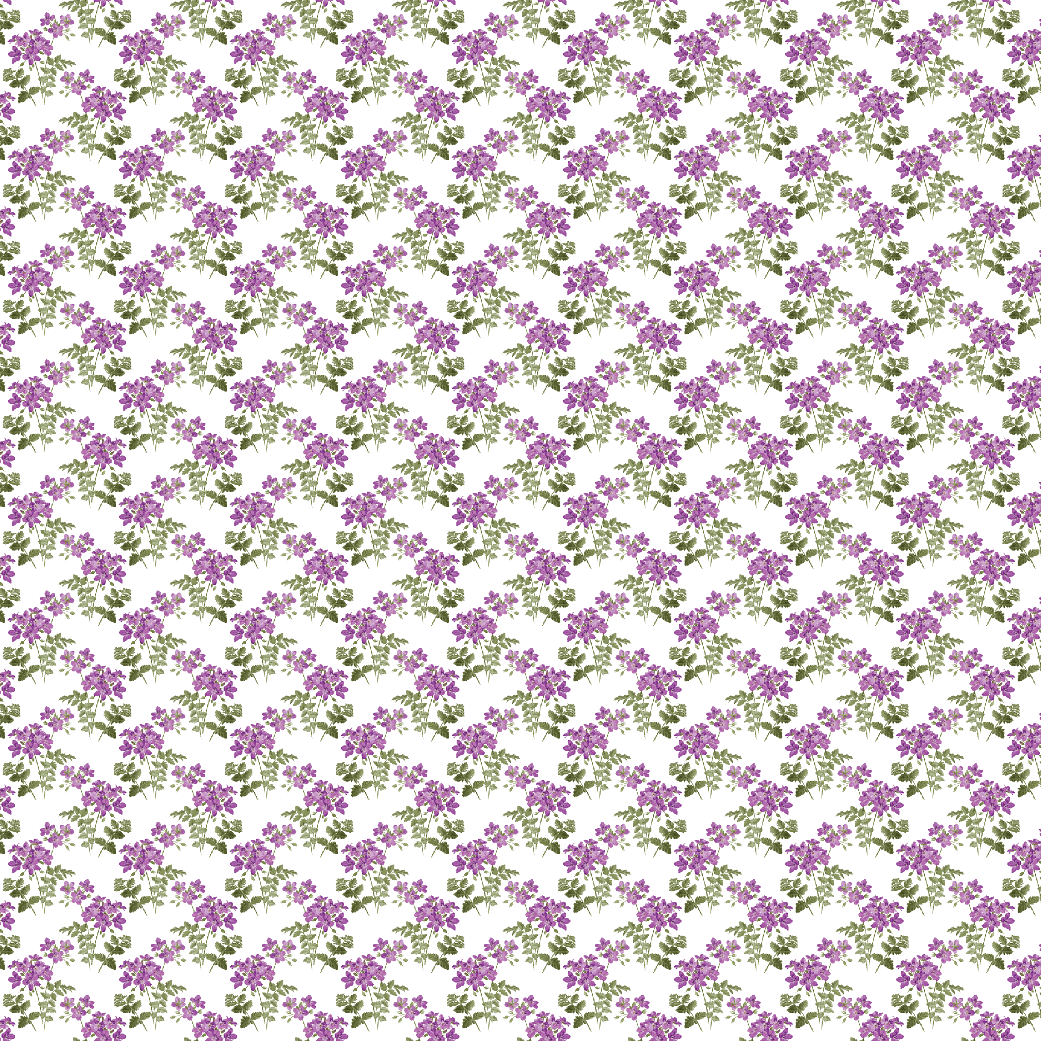 Lavender Floral Pattern Acrylic Sheets - CMB Pattern Acrylic